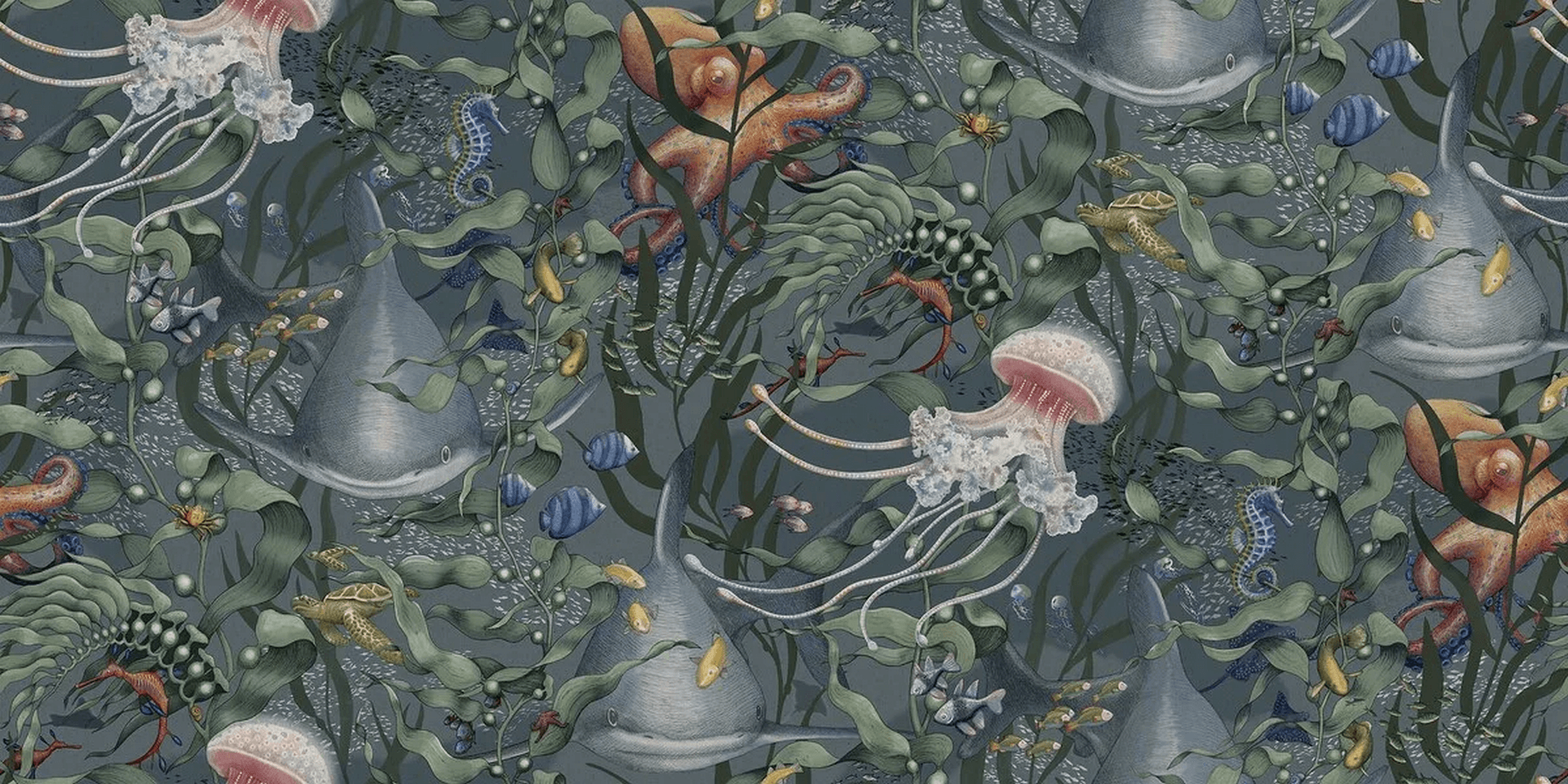 Mural podwodny świat Boras Tapeter Studio 9770W Underwater Magic