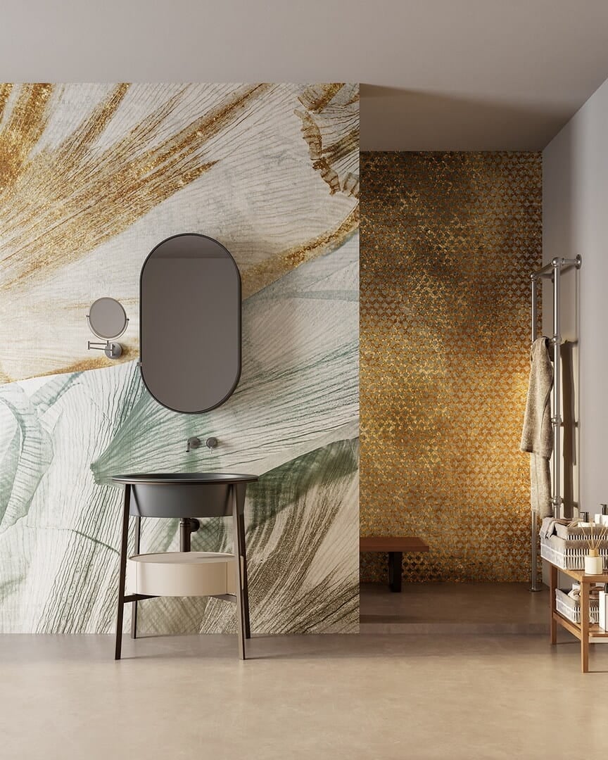 Fototapeta drobna kratownica Inkiostro Bianco CROCUS INKNAPC2502 Flamenco