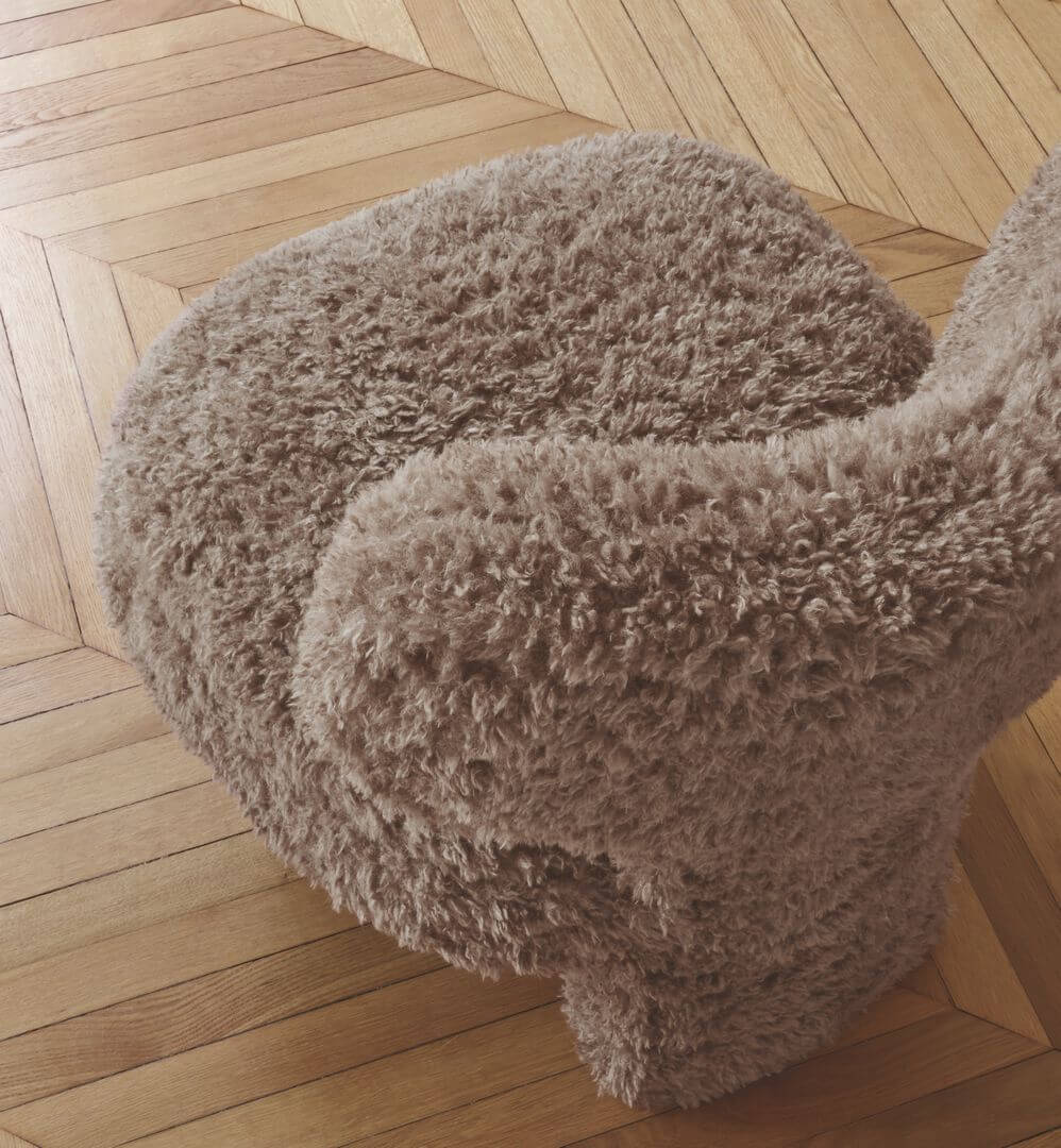 Tkanina - sztuczne futerko Casamance 12440519 Sami