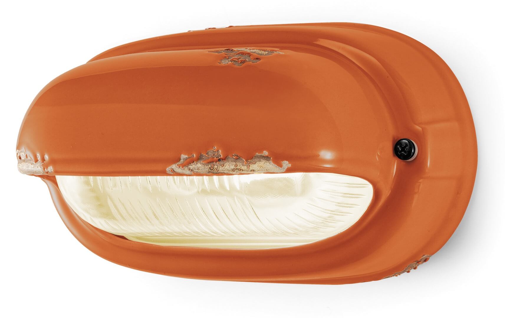 Kinkiet / Lampa ścienna Ferroluce C291 Vintage Arancio Vintage Retro