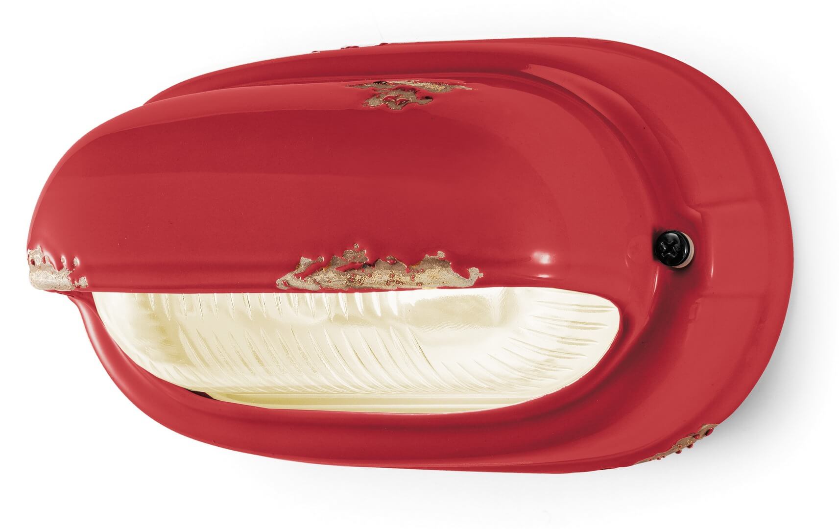 Kinkiet / Lampa ścienna Ferroluce C291 Vintage Rosso Vintage Retro