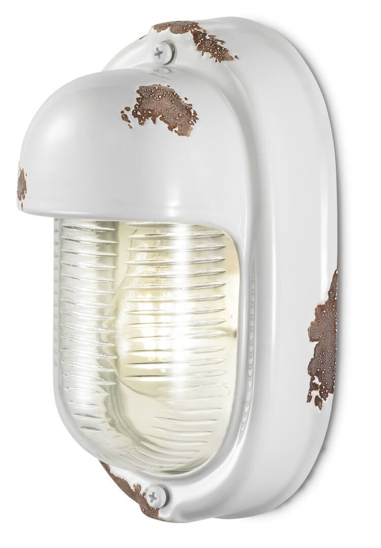 Kinkiet / Lampa ścienna Ferroluce C292 Vintage Bianco Vintage Retro