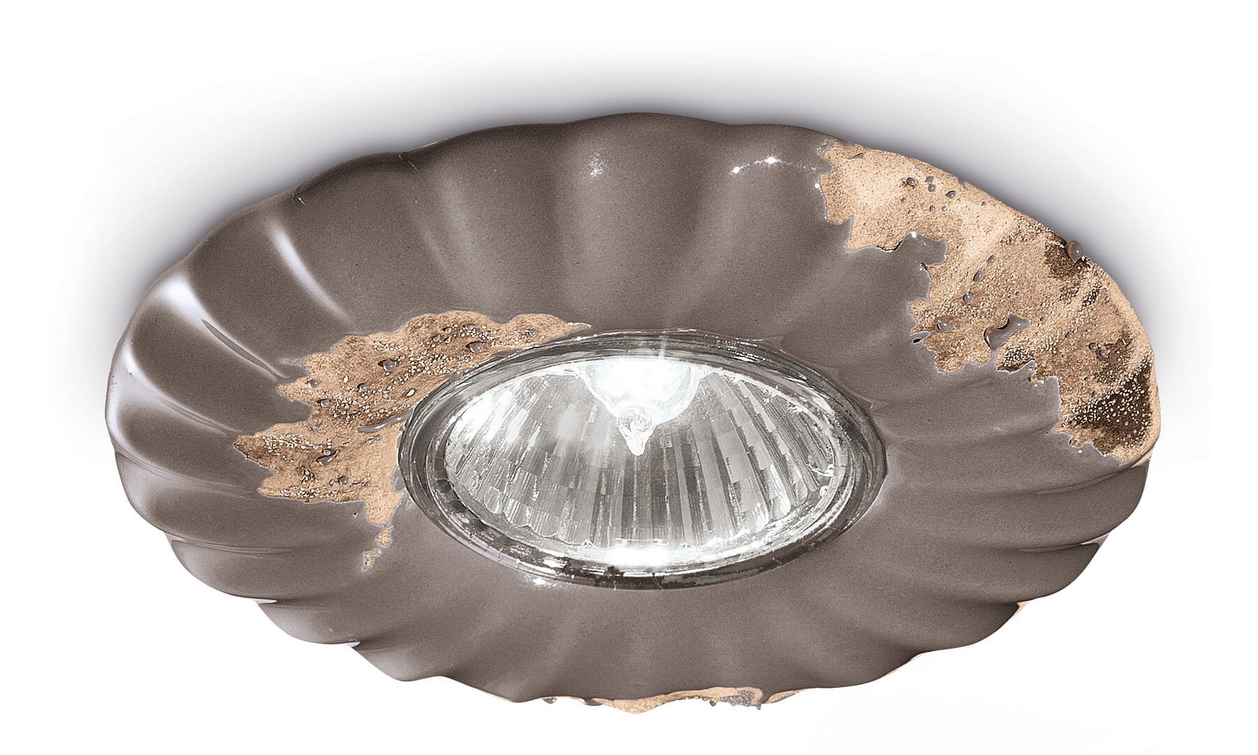 Oprawa Stropowa / Lampa sufitowa Ferroluce C480 Vintage Tortora Vintage Retro