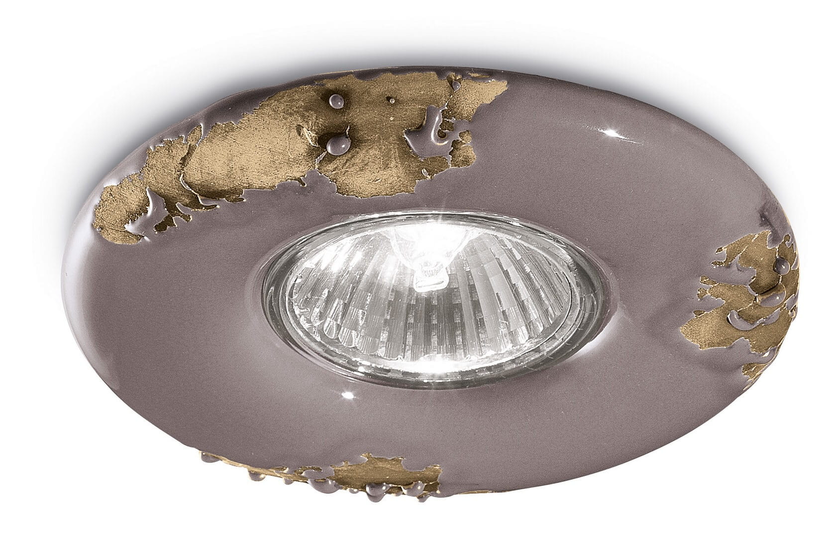Oprawa Stropowa / Lampa sufitowa Ferroluce C481 Vintage Tortora Vintage Retro