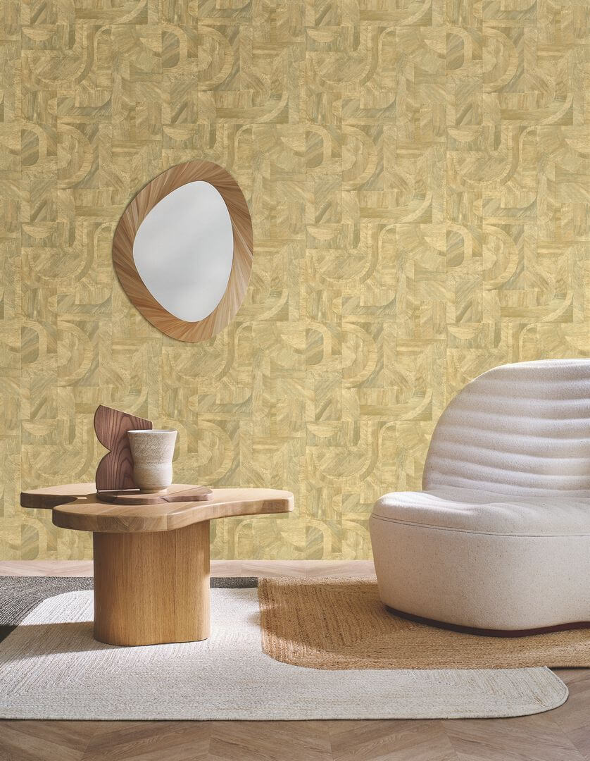 1 szt / 24H Tapeta mozaika Casamance 76870100 Intarsia Nature Sur Mesure