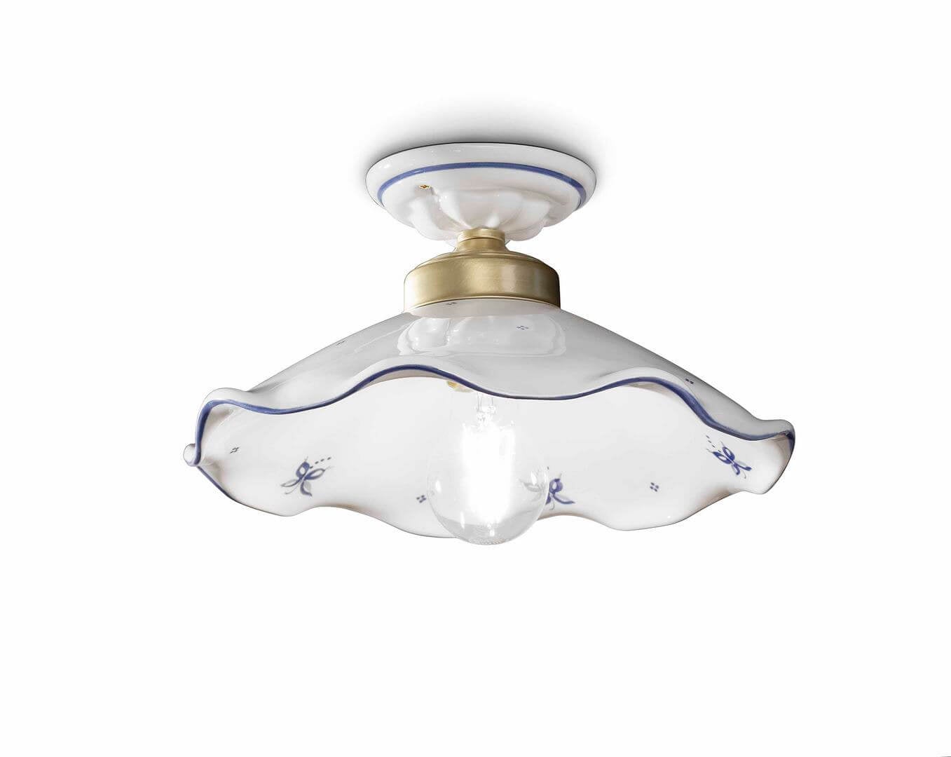 Lampa sufitowa ceramiczna Ferroluce C033 Belluno Classic
