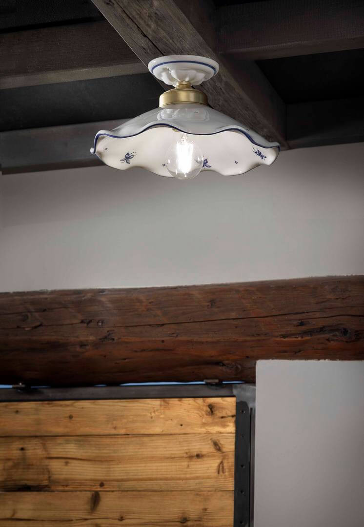 Lampa sufitowa ceramiczna Ferroluce C033 Belluno Classic