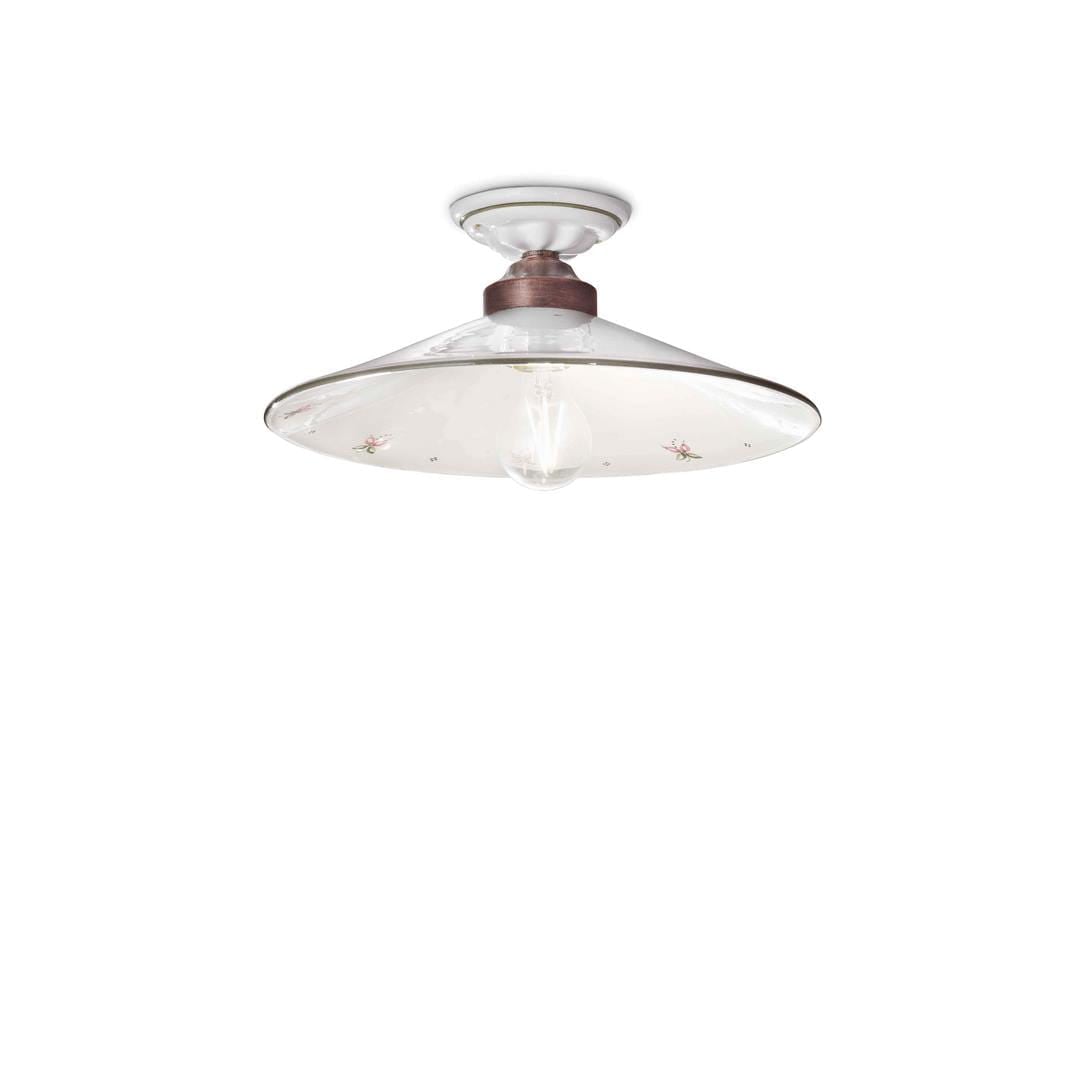 Plafon ceramiczny klasyczny Ferroluce C057 Asti Classic – lampa sufitowa