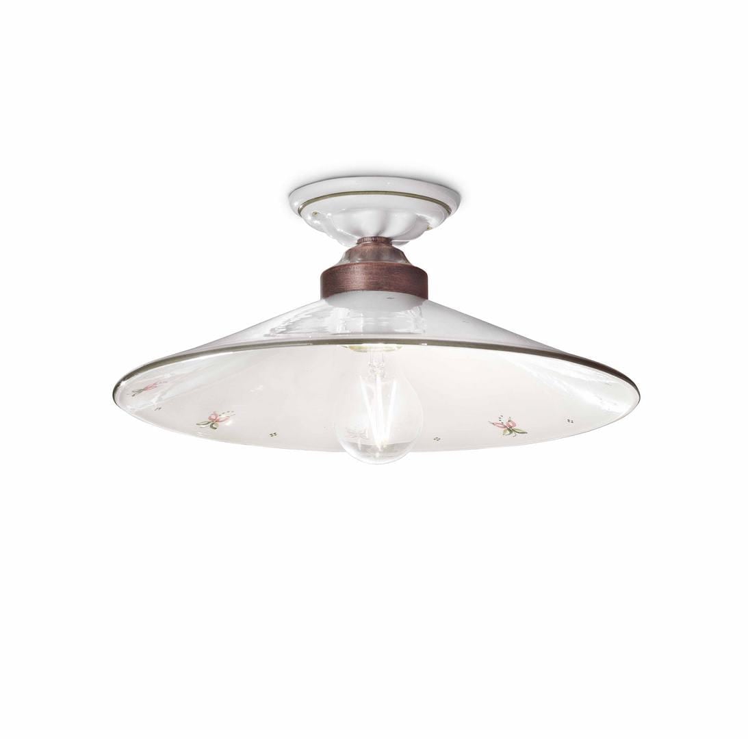 Plafon ceramiczny klasyczny Ferroluce C059 Asti Classic – lampa sufitowa