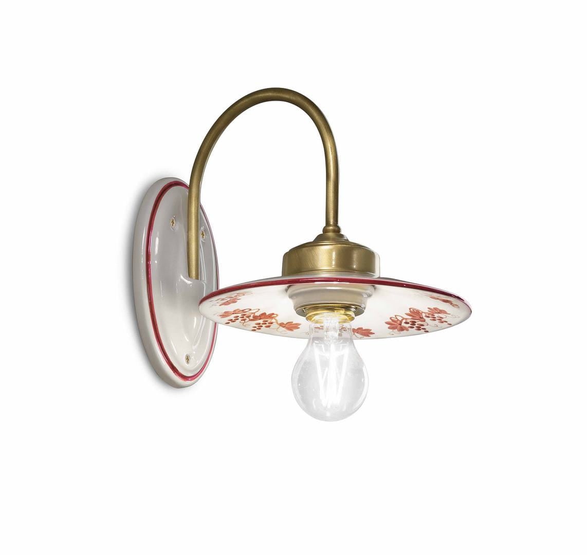 Kinkiet ceramiczny klasyczny Ferroluce C096 Asti Classic
