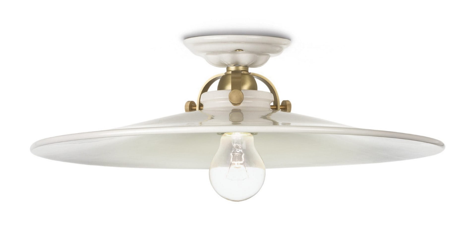 Lampa sufitowa ceramiczna klasyczna Ferroluce C105 Asti Classic
