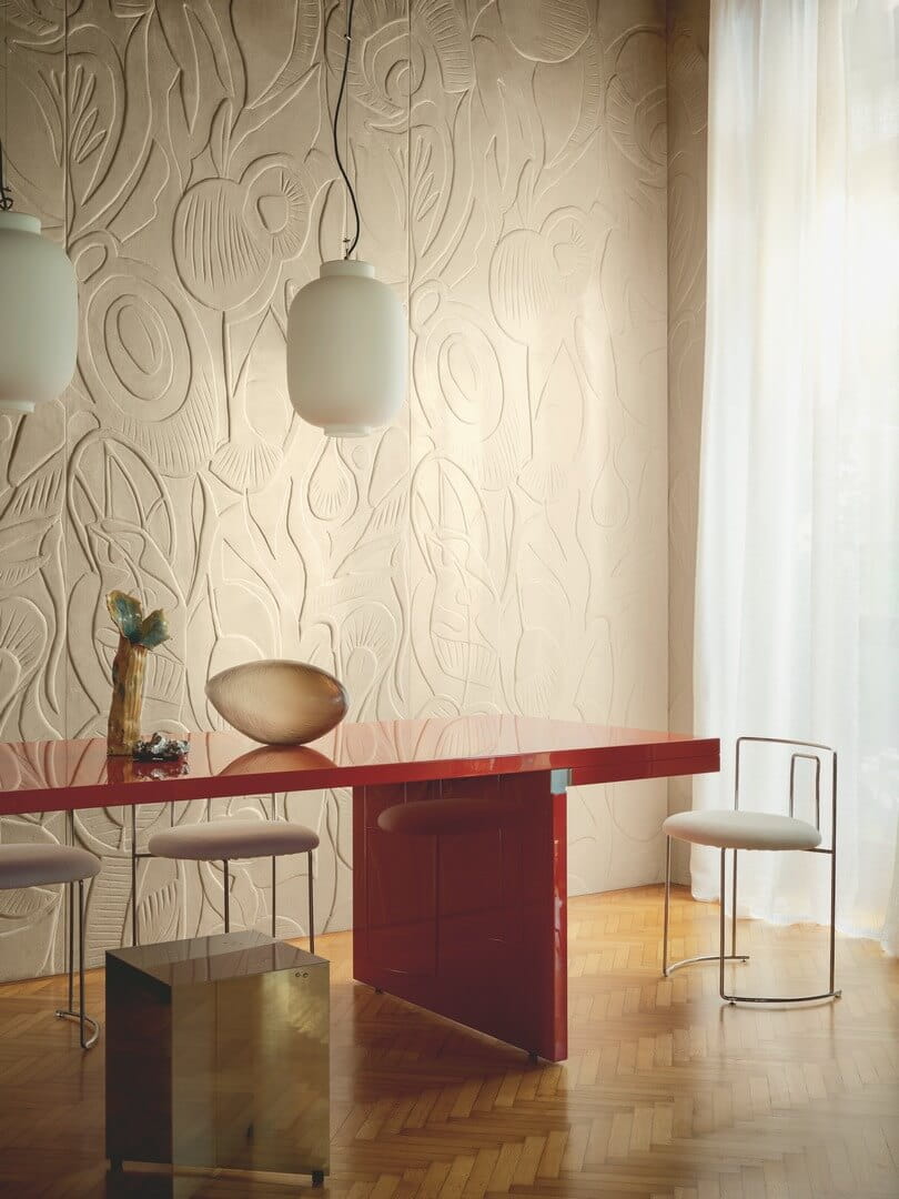 Mural 3D z motywem roślinnym Elitis RM1090 03 Colosse fruitier Le Jardin d'Aloes