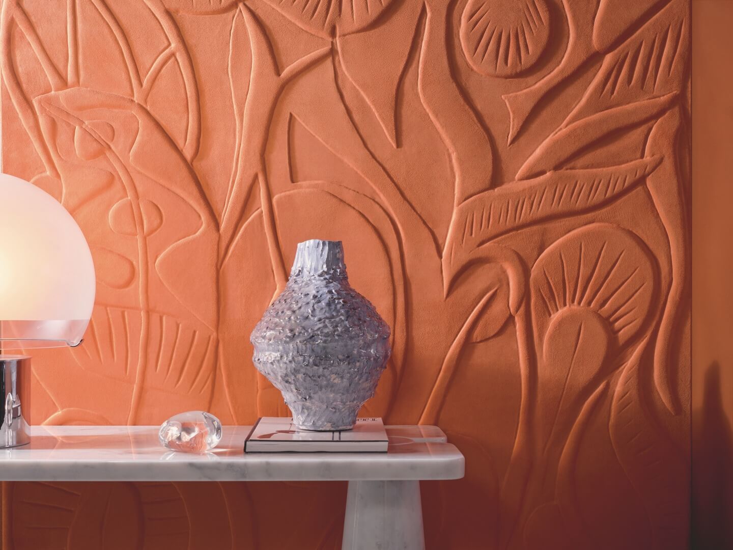 Mural 3D z motywem roślinnym Elitis RM1090 31 Colosse fruitier Le Jardin d'Aloes