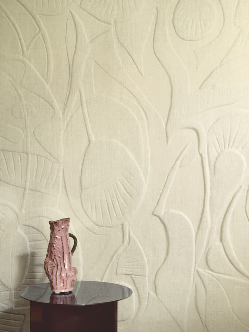 Mural 3D z motywem roślinnym Elitis RM1091 01 Colosse fruitier lin Le Jardin d'Aloes
