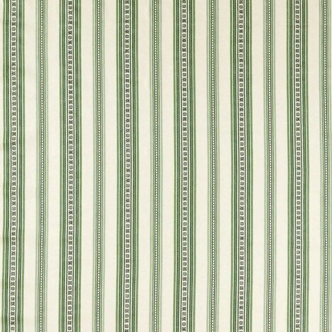Tkanina w paski bawełniana Morris & Co. X The Huntington Dallington Stripe 237699 The Unfinished Works Stripes