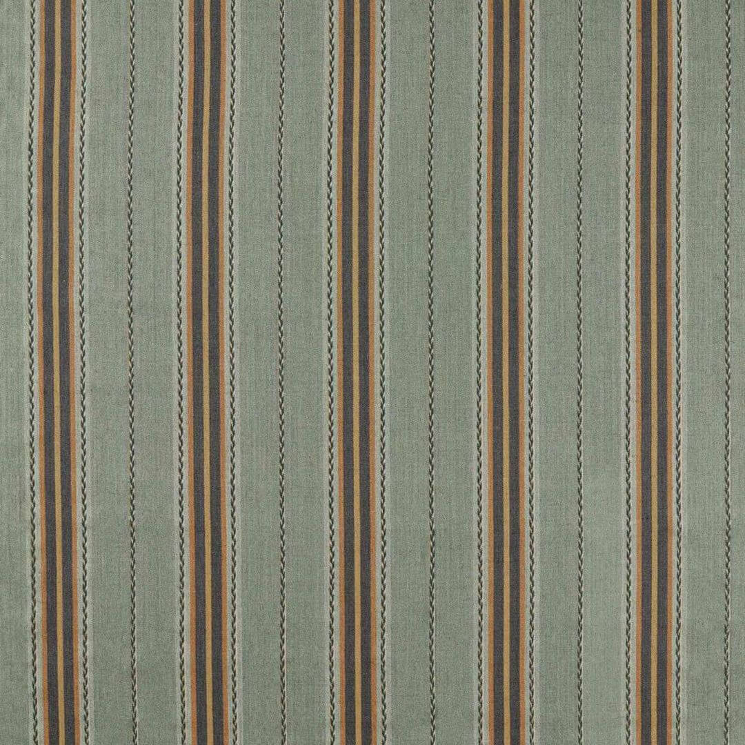 Tkanina w pasy z juty i bawełny Morris & Co. X The Huntington Lechlade Stripe 237689 The Unfinished Works Stripes