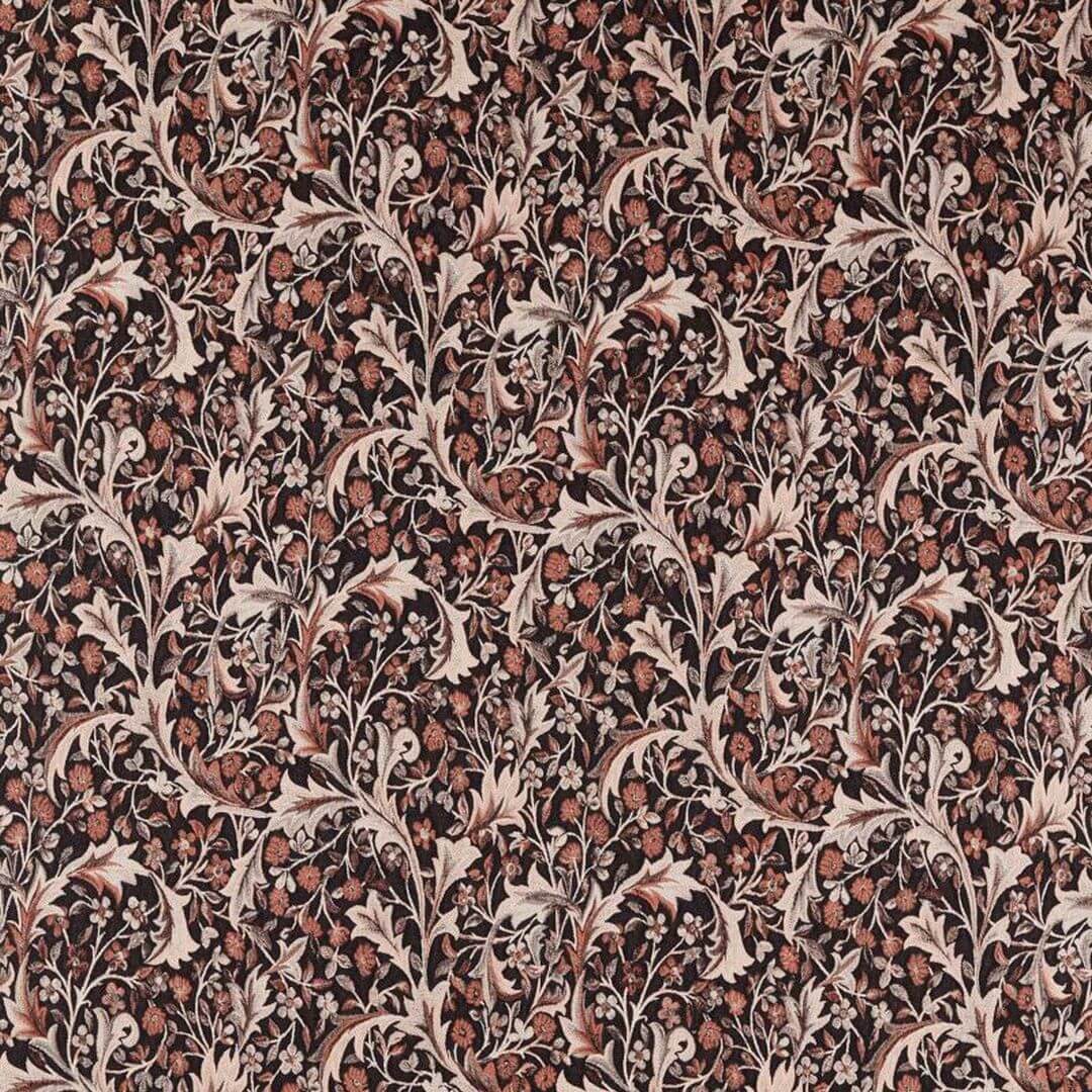 Tkanina w liście i kwiaty Morris & Co. X The Huntington Clover & Vine Weave 237677 The Unfinished Works Handcrafted