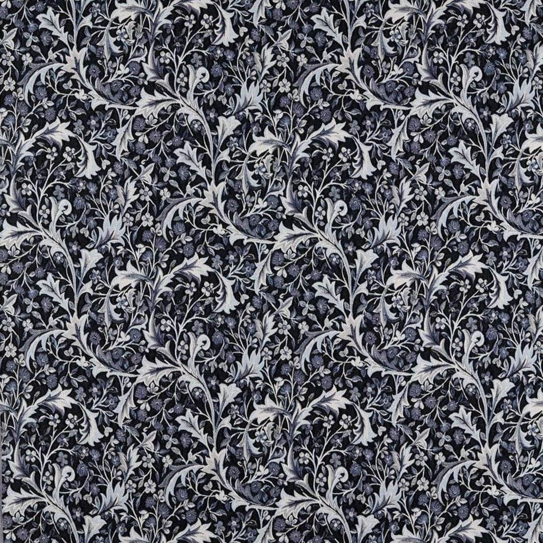 Tkanina w liście i kwiaty Morris & Co. X The Huntington Clover & Vine Weave 237678 The Unfinished Works Handcrafted