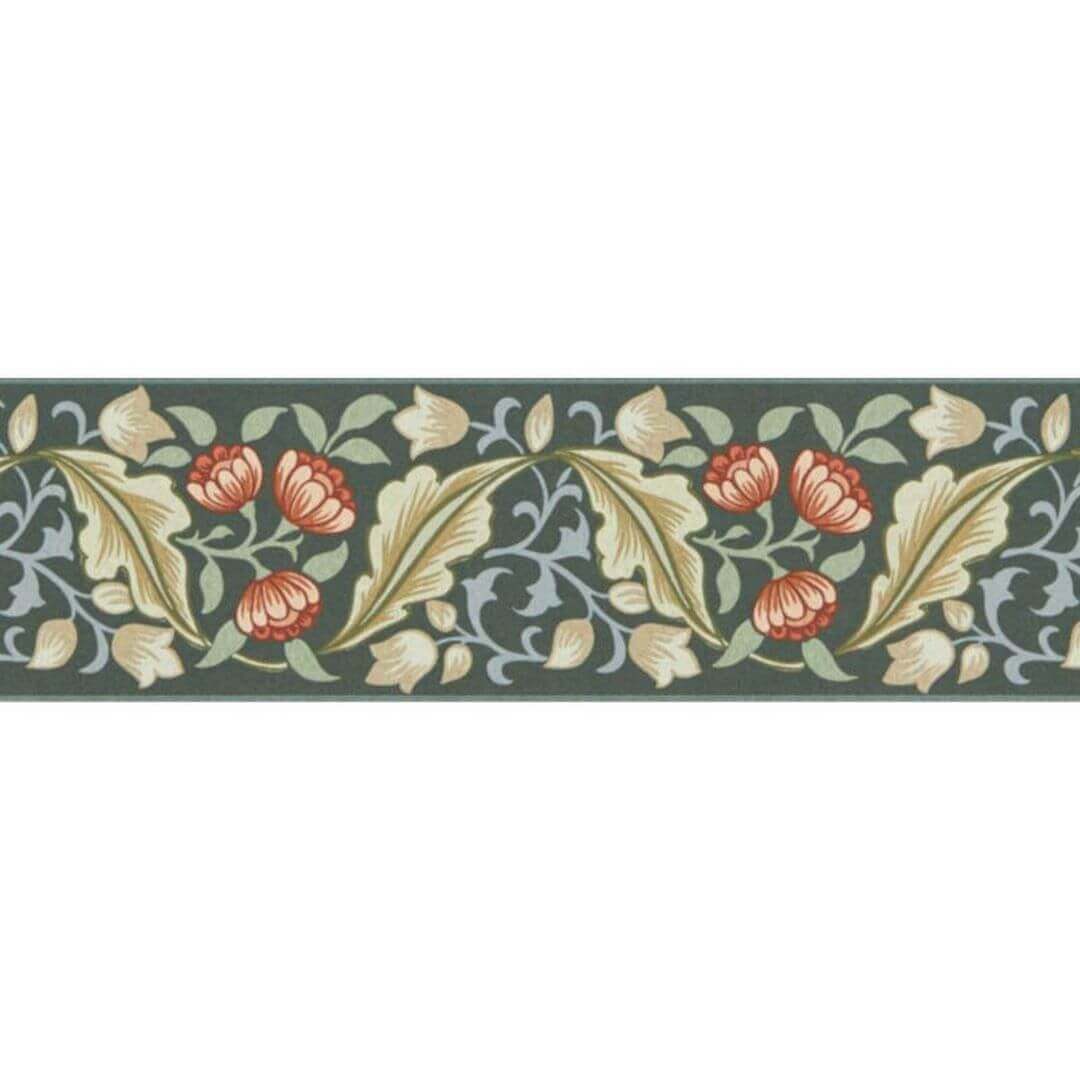 Border z motywem kwiatowym Morris & Co. x The Huntington Bluebell & Peony Border z motywem kwiatowym 217609 The Unfinished Works