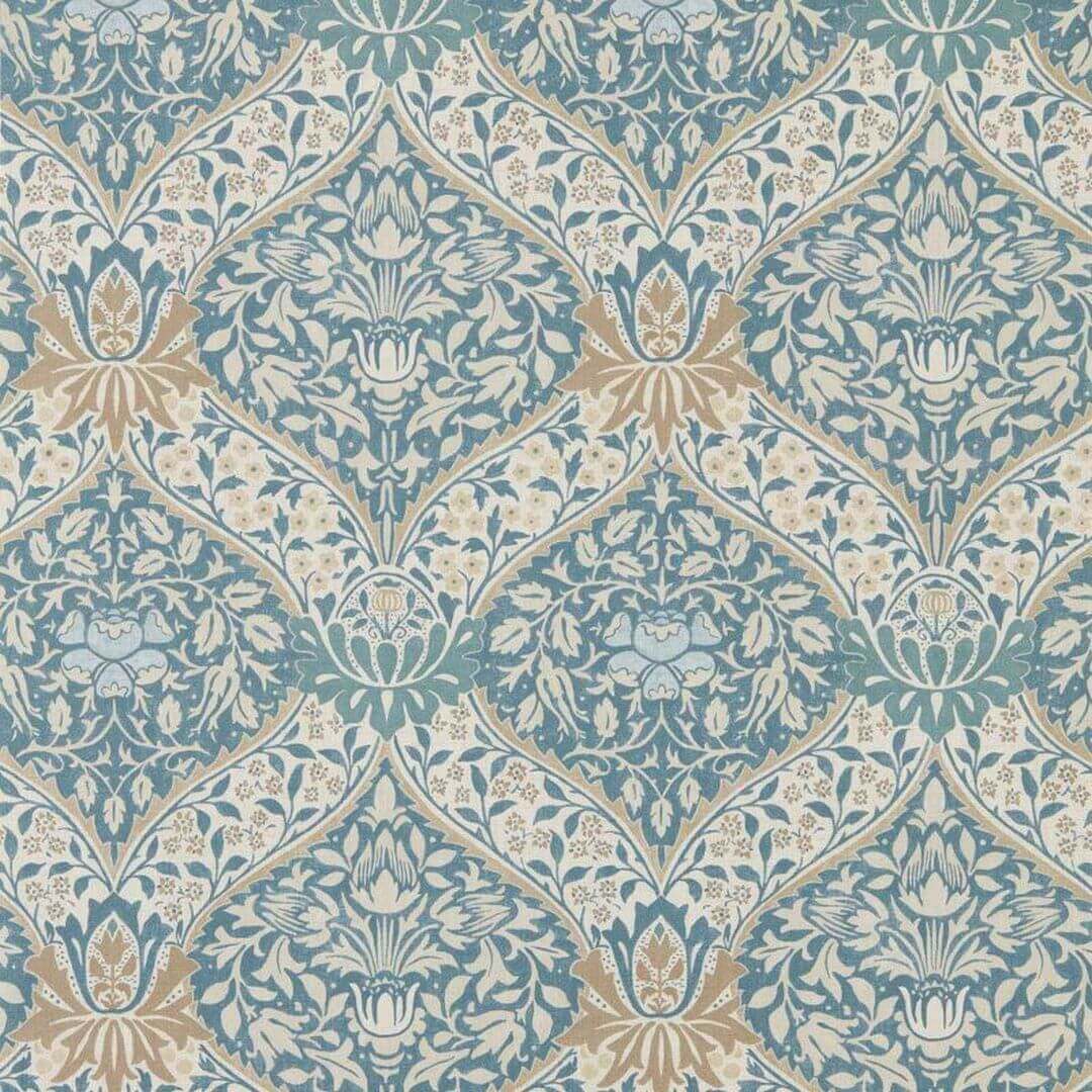 Tapeta z ornamentem roślinnym Morris & Co. x The Huntington Norbury 217592 The Unfinished Works