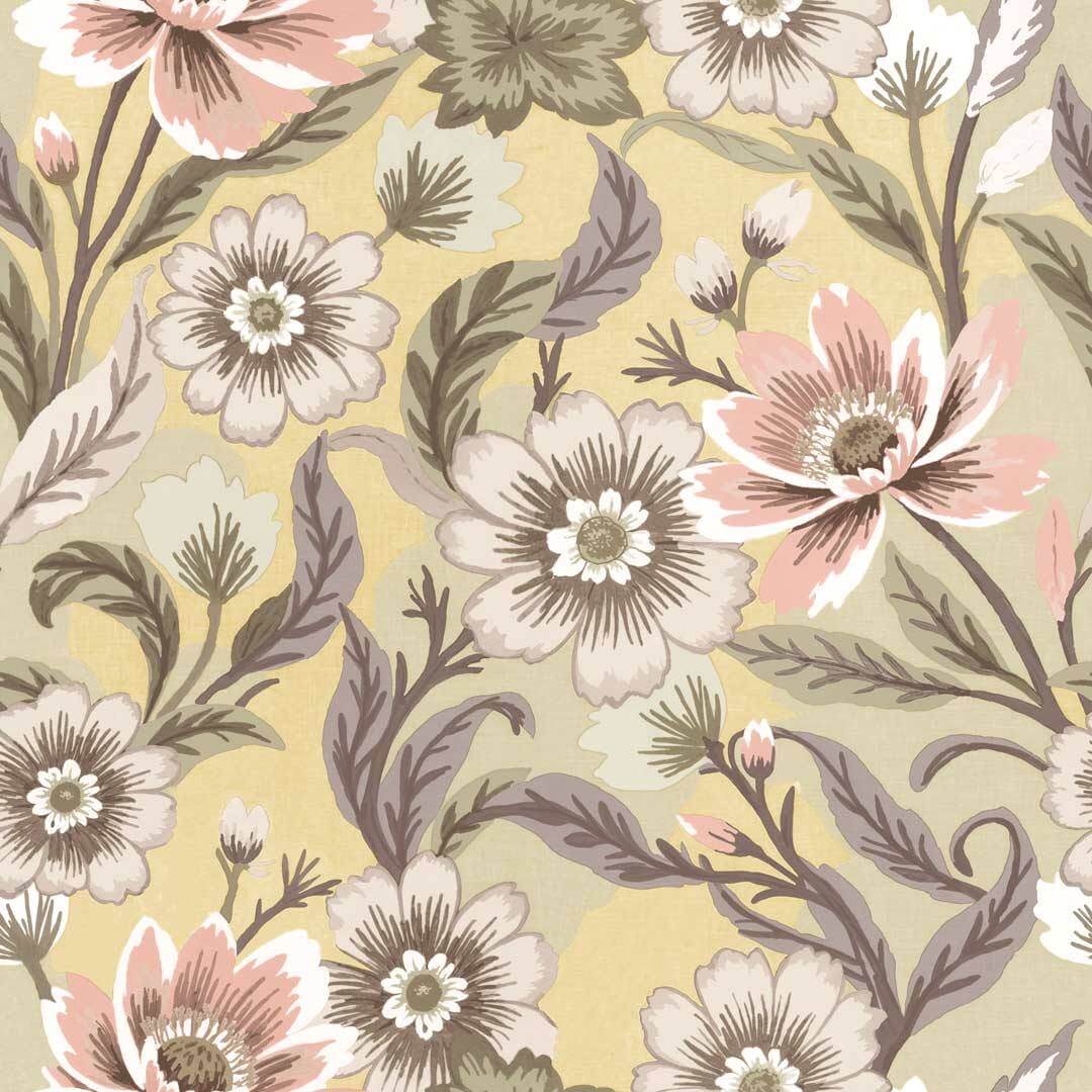 Tapeta kwiaty retro Cristiana Masi 2011 Rio