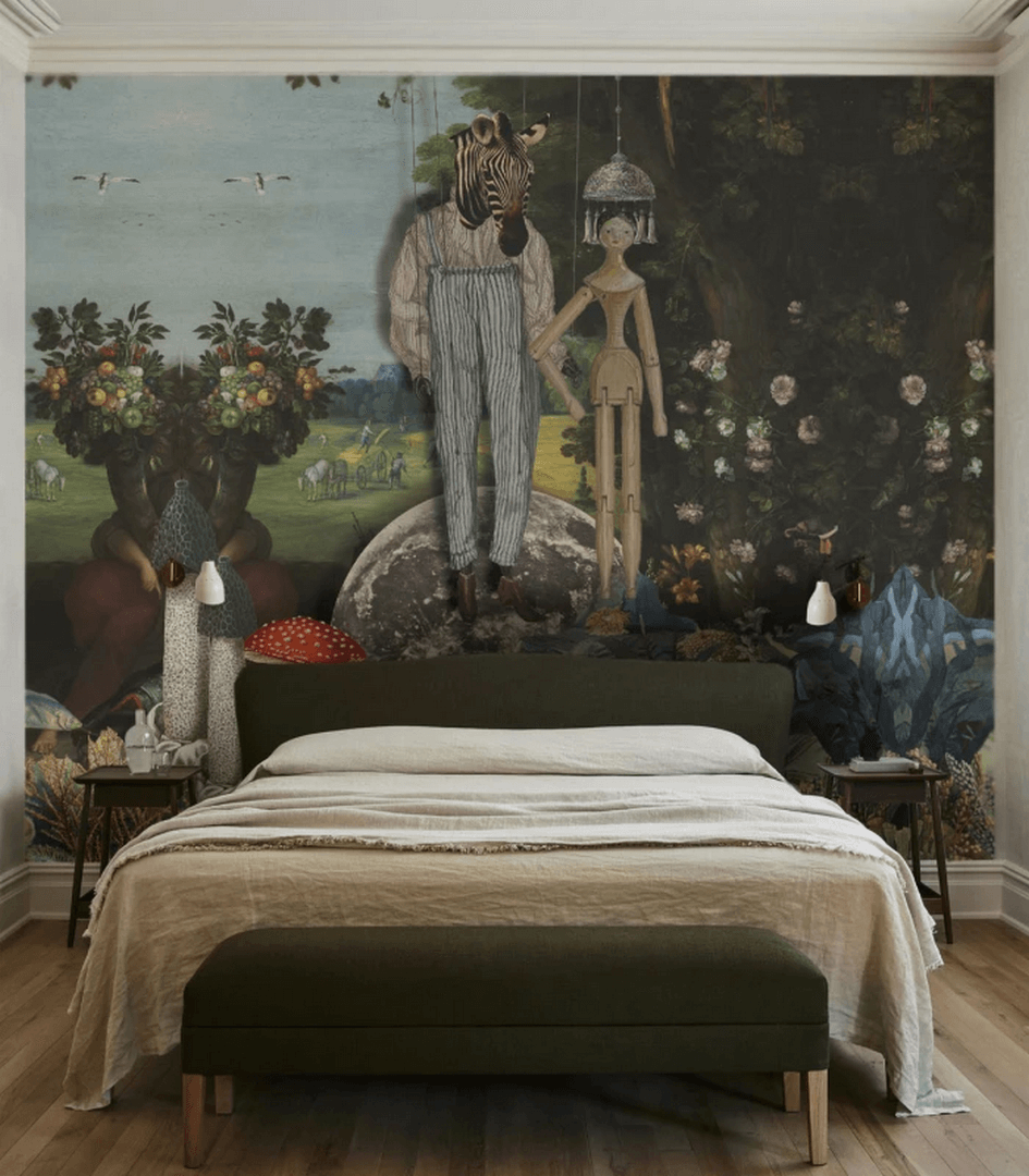 Mural świat marionetek Puppets Wallcolors