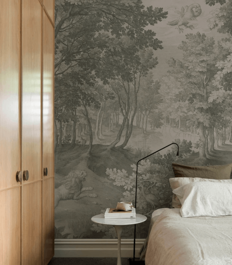 Mural krajobraz drzew Timeless Trees Green Wallcolors