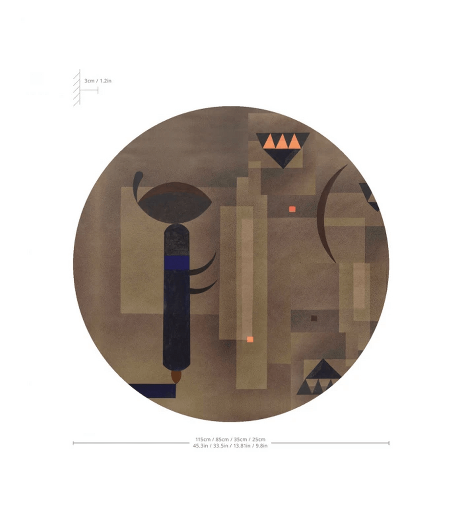 Lampa ścienna / kinkiet DOTS. Lighting Gloomy Geometry Wallcolors