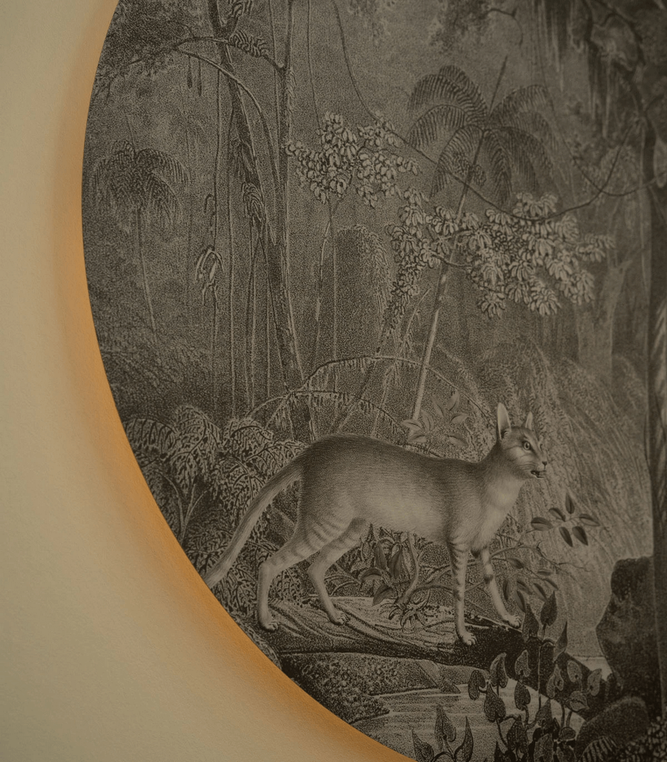 Lampa ścienna / kinkiet DOTS. Lighting Jungle Cat Wallcolors