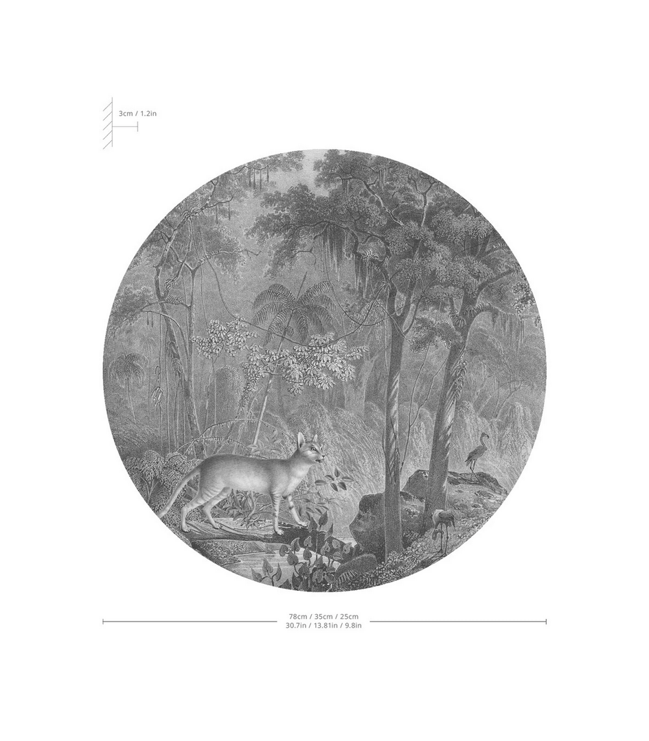 Lampa ścienna / kinkiet DOTS. Lighting Jungle Cat Wallcolors