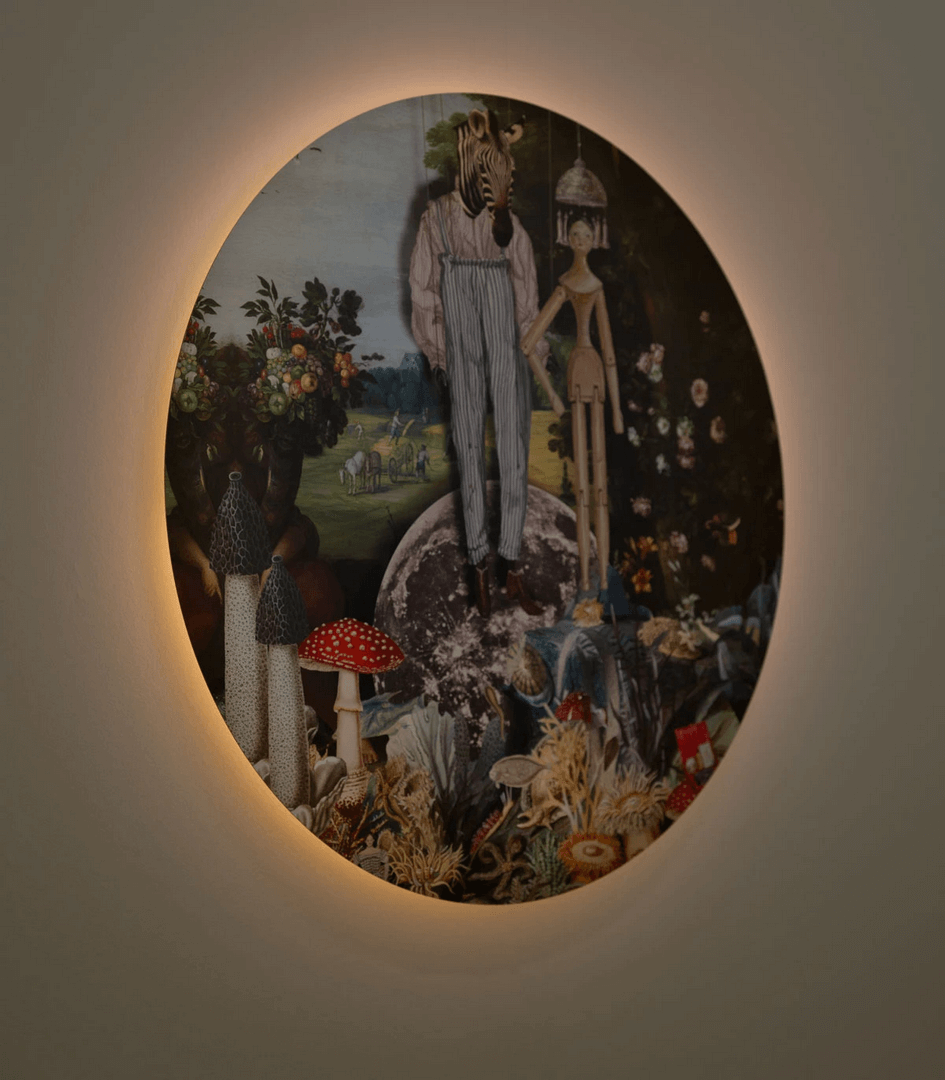 Lampa ścienna / kinkiet DOTS. Lighting Puppets Wallcolors