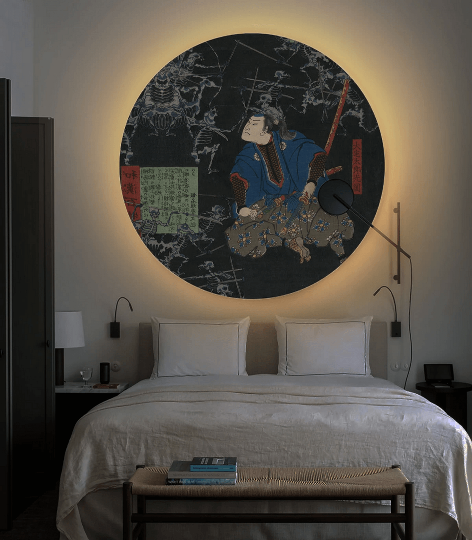 Lampa ścienna / kinkiet DOTS. Lighting The Undead Battle Wallcolors