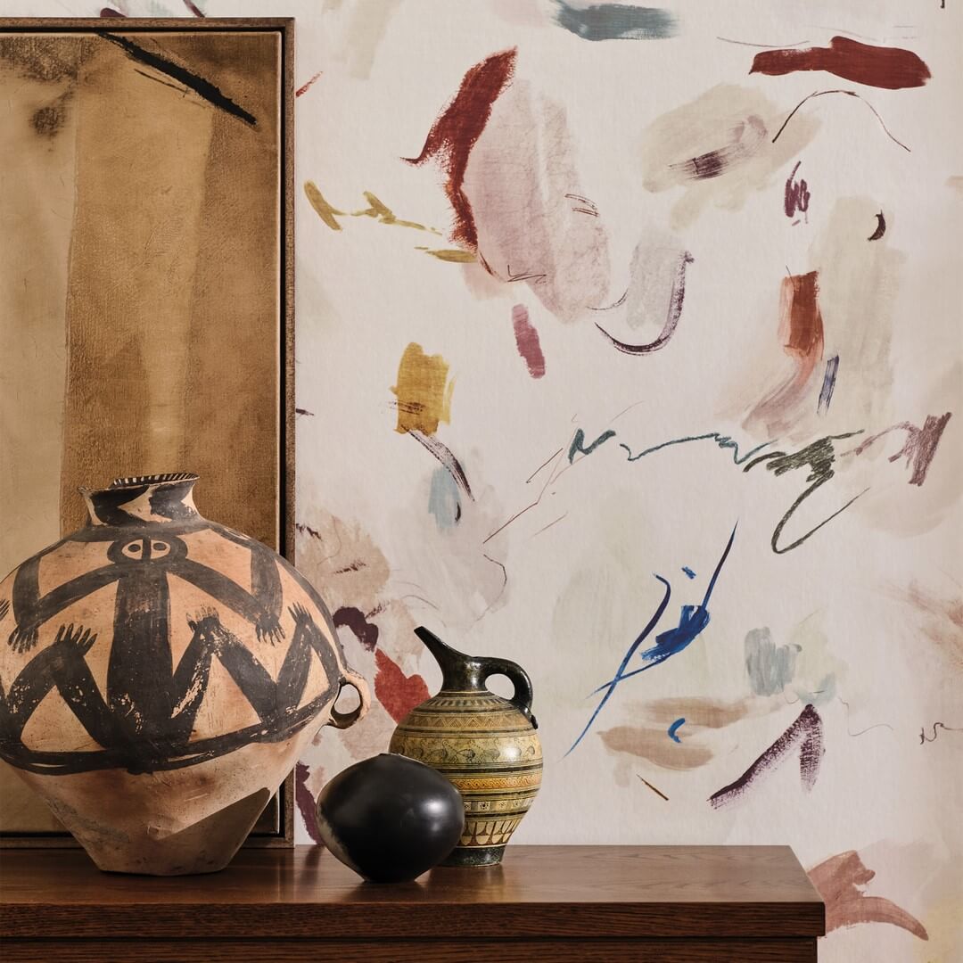 Tapeta tekstylna abstrakcyjna Black Edition W964/02 Pigment Istoria