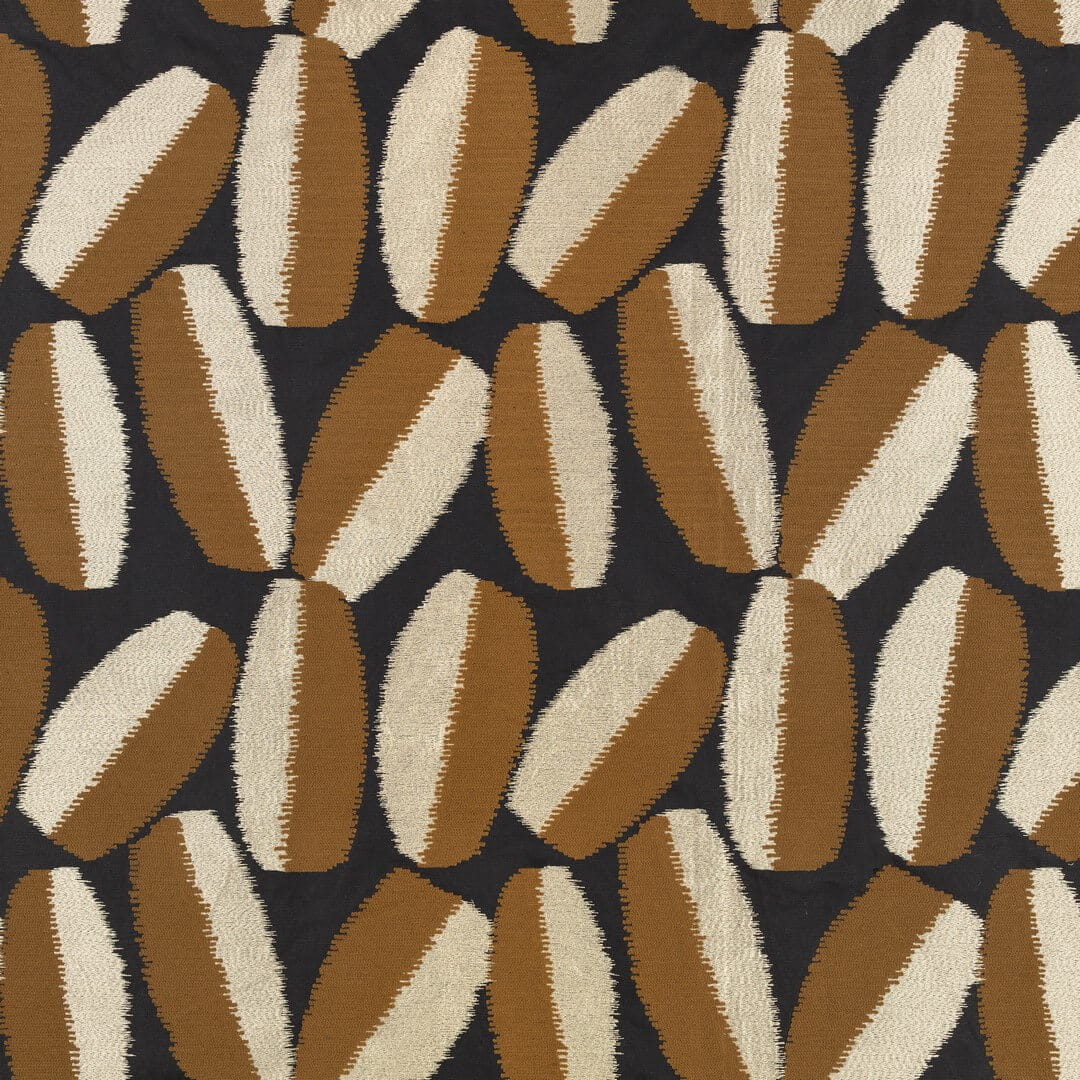 Tkanina dekoracyjna z owalnym wzorem Black Edition 9164/02 Timor Istoria