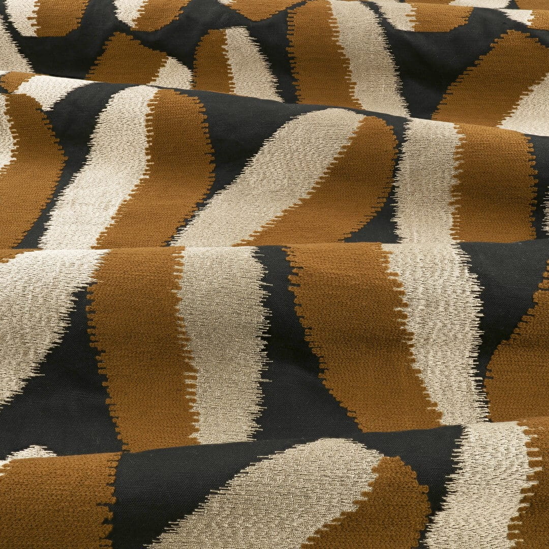 Tkanina dekoracyjna z owalnym wzorem Black Edition 9164/02 Timor Istoria