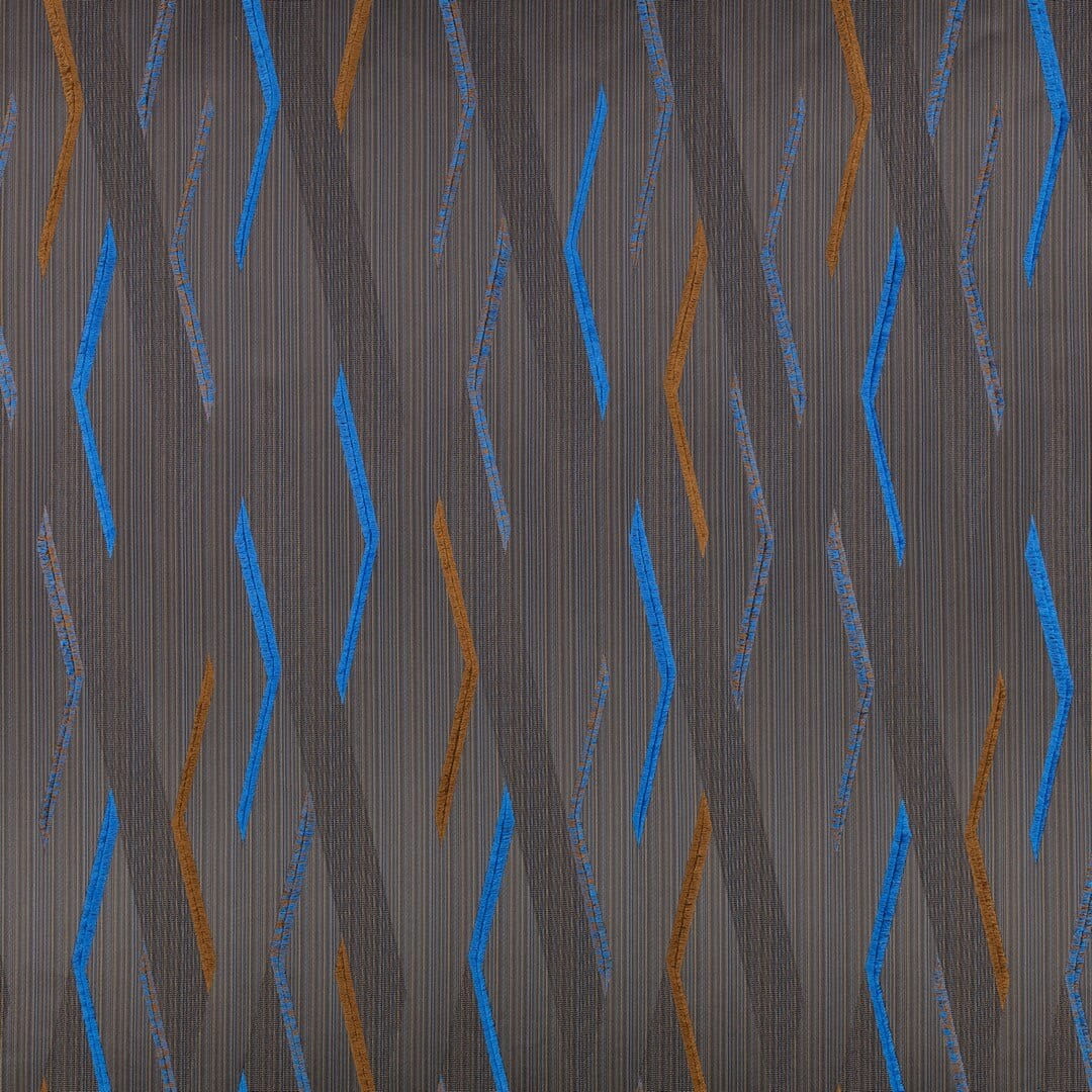 Tkanina dekoracyjna z geometrycznym wzorem Black Edition 9165/05 Zaida Istoria