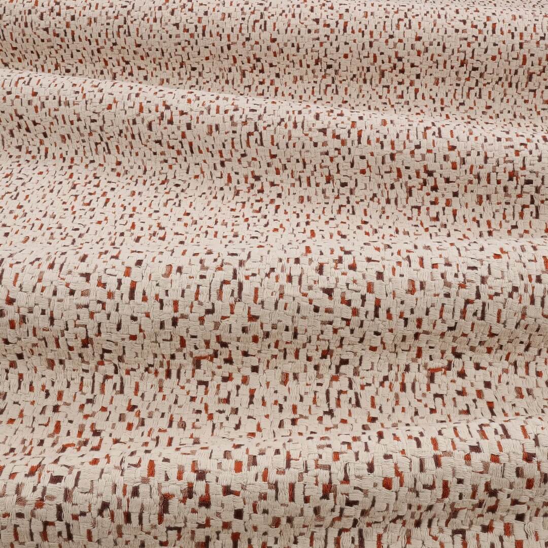 Tkanina strukturalna o efekcie mozaiki Black Edition 9168/01 Tanira Istoria