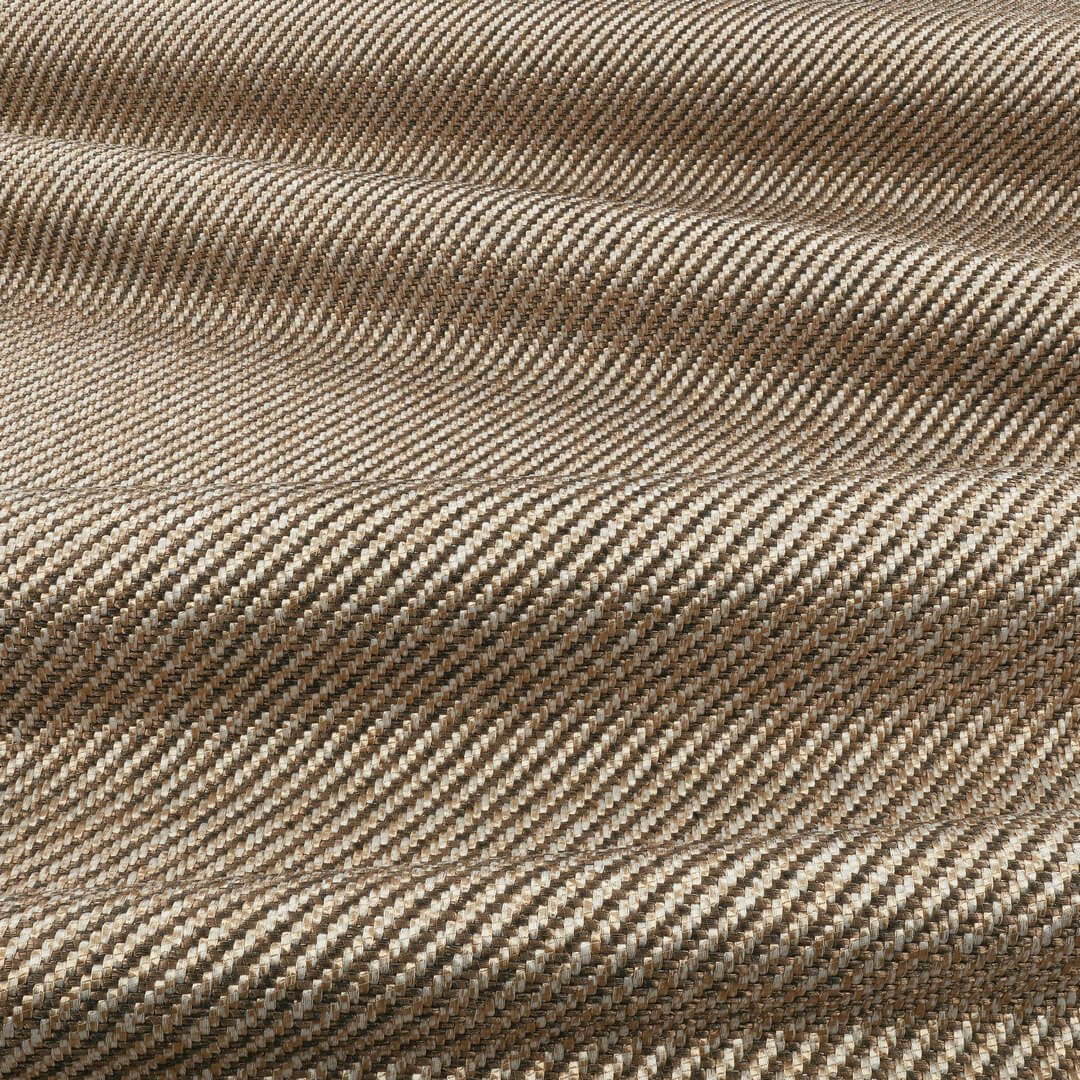 Tkanina tapicerka - elegancki splot skośny Black Edition 9174/02 Zeo Istoria Weaves