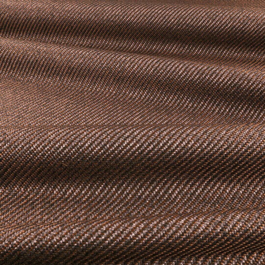 Tkanina tapicerka - elegancki splot skośny Black Edition 9174/03 Zeo Istoria Weaves