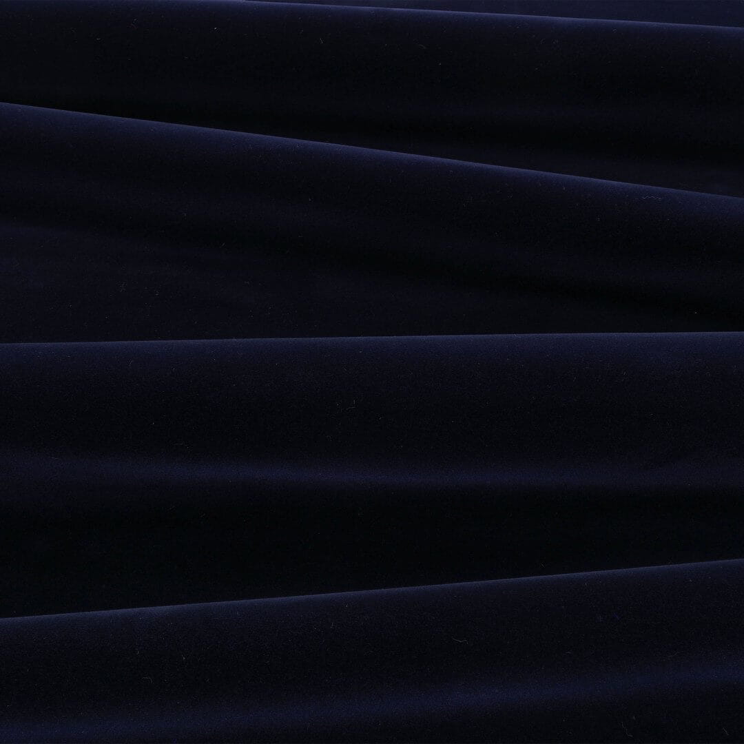Tkanina - luksusowy aksamit bawełniany Black Edition 9177/10 Myriis Istoria Weaves