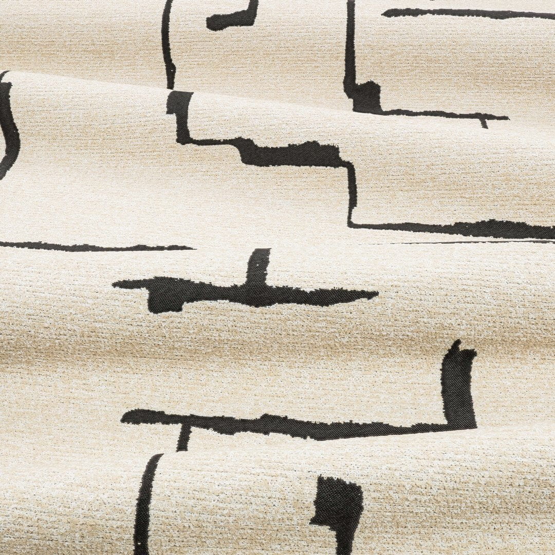 Tkanina zewnętrzna z abstrakcyjnym motywem Black Edition 9179/02 Xandri Outdoor