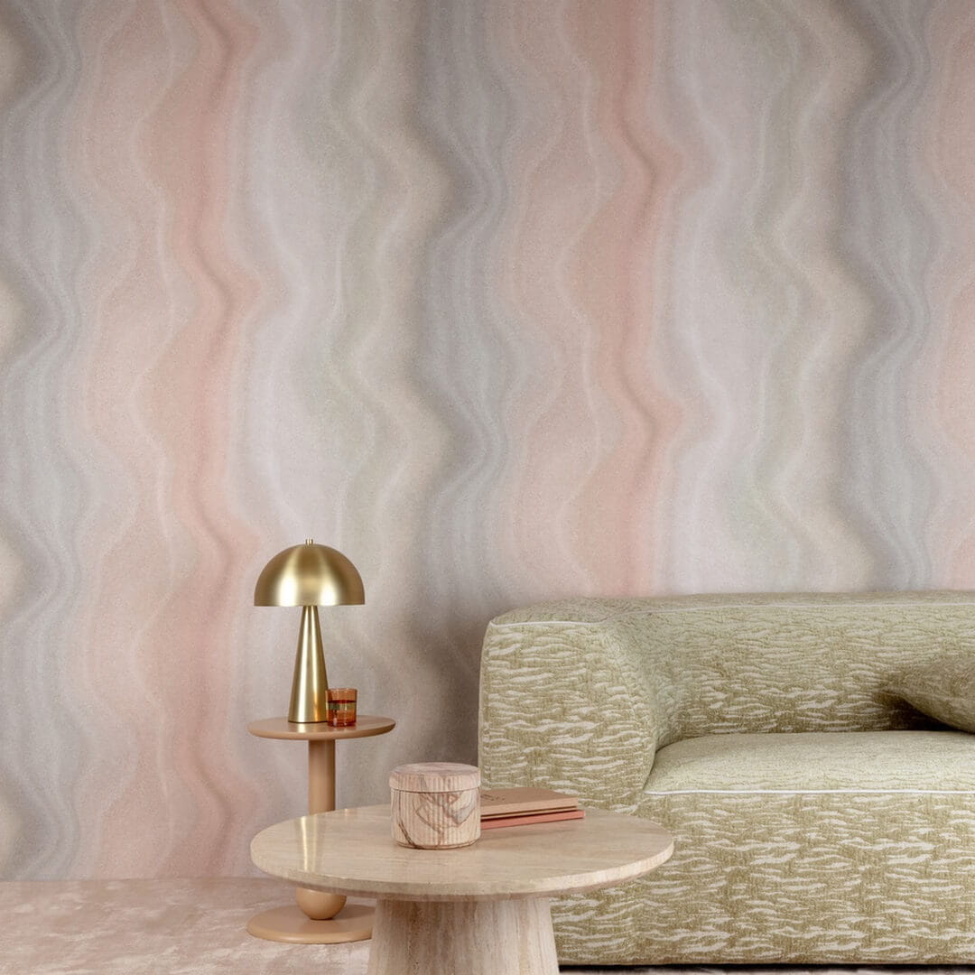 Tapeta winylowa z motywem fal Grandeco HY4011 Hype - 106 cm szer.