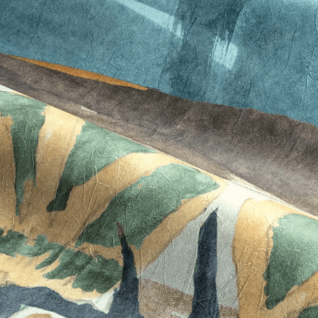 Mural artystyczny ogród Casamance 71590406 Jardin Danse Exploration