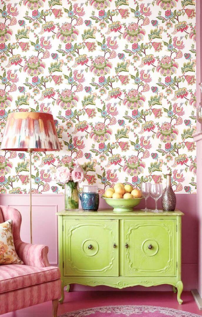 Tapeta kwiaty jakobińskie Cristiana Masi 8303 Blooming Garden