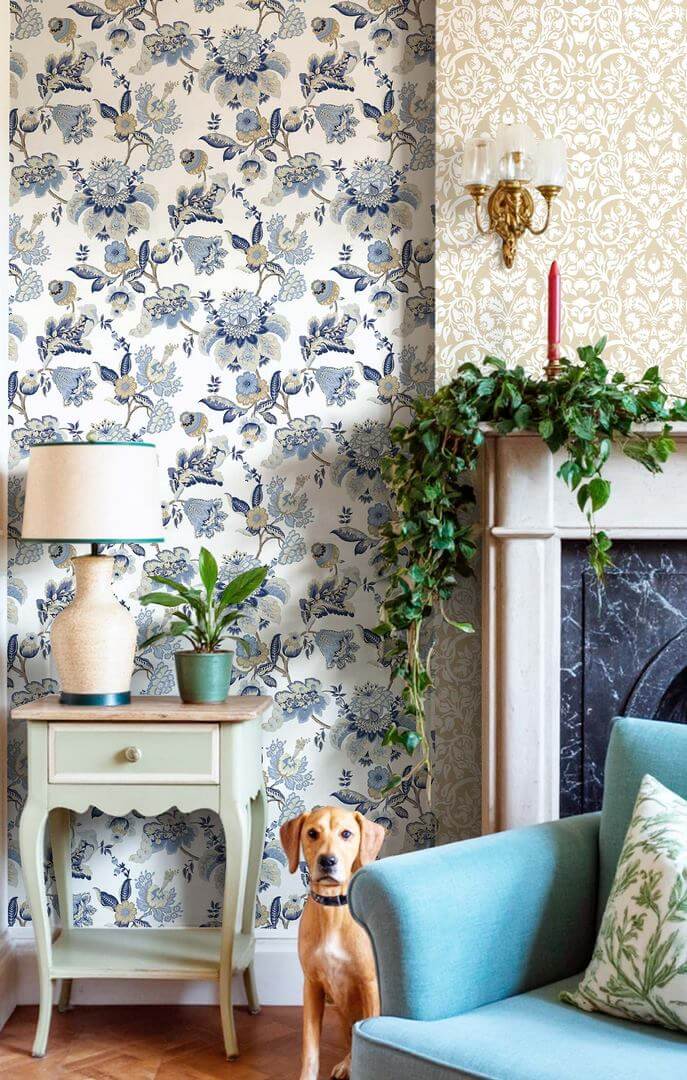 Tapeta kwiaty jakobińskie Cristiana Masi 8303 Blooming Garden