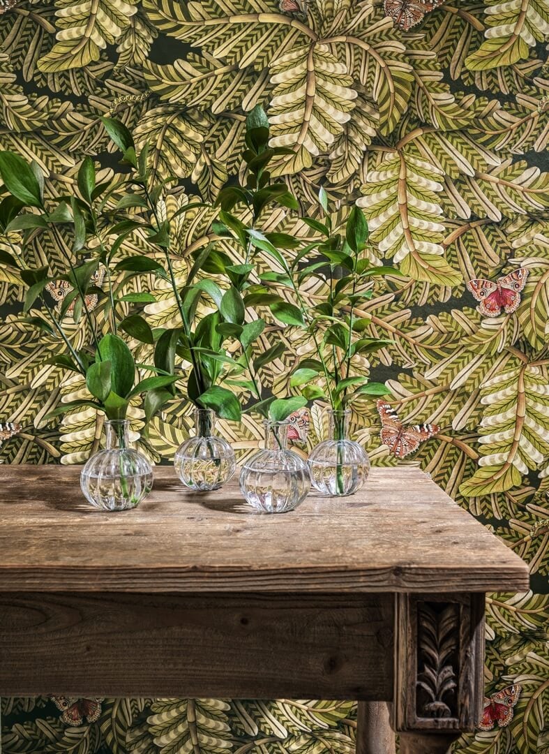 Tapeta liście akacji Cole & Son x Ardmore Acacia Canopy 129/4016 Baobab