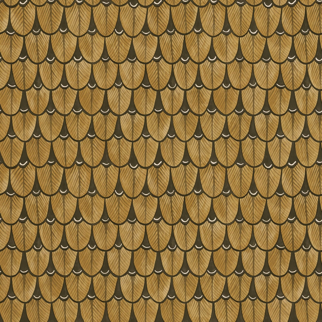 Tapeta ptasie pióra Cole & Son x Ardmore Narina 129/7030 Baobab