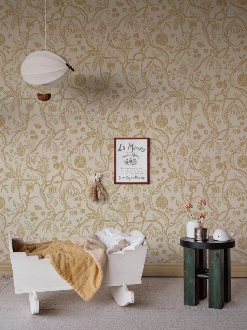 Tapeta roślinne gałęzie Sandberg S10616 Tree of Life Honey Familjen
