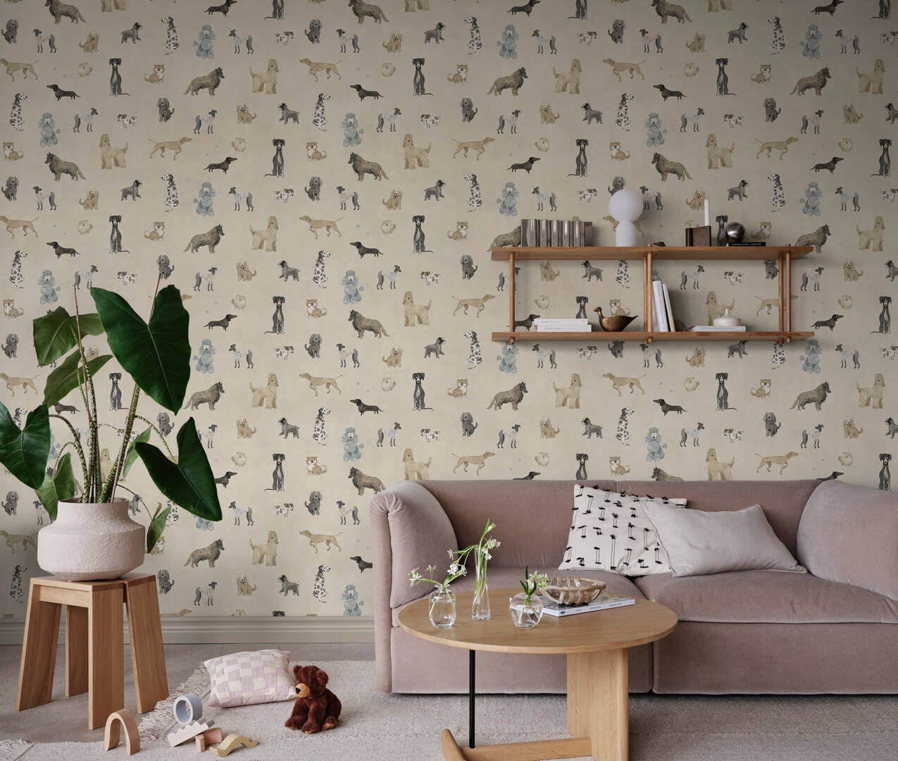 Fototapeta psy Sandberg S10706 Taiga and Friends Familjen