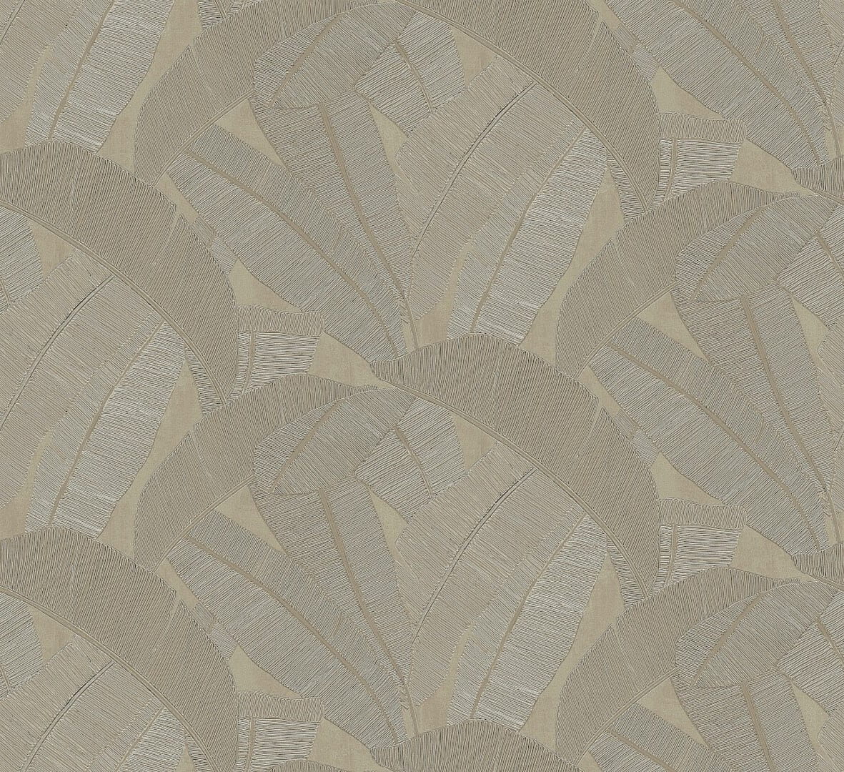 Tapeta liście bananowca Masureel RIC206 Banyan Serica